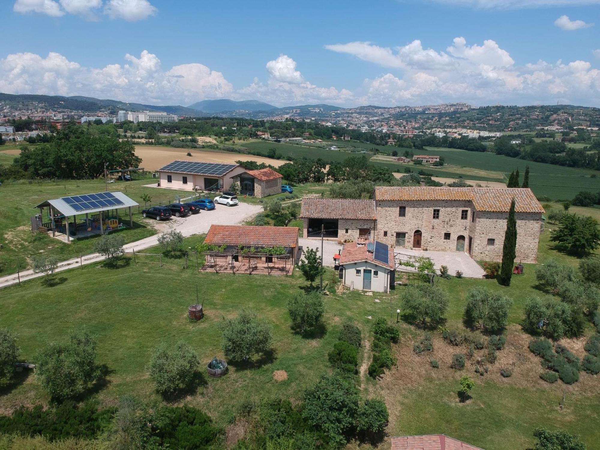 Perugia Farmhouse Buitenkant foto