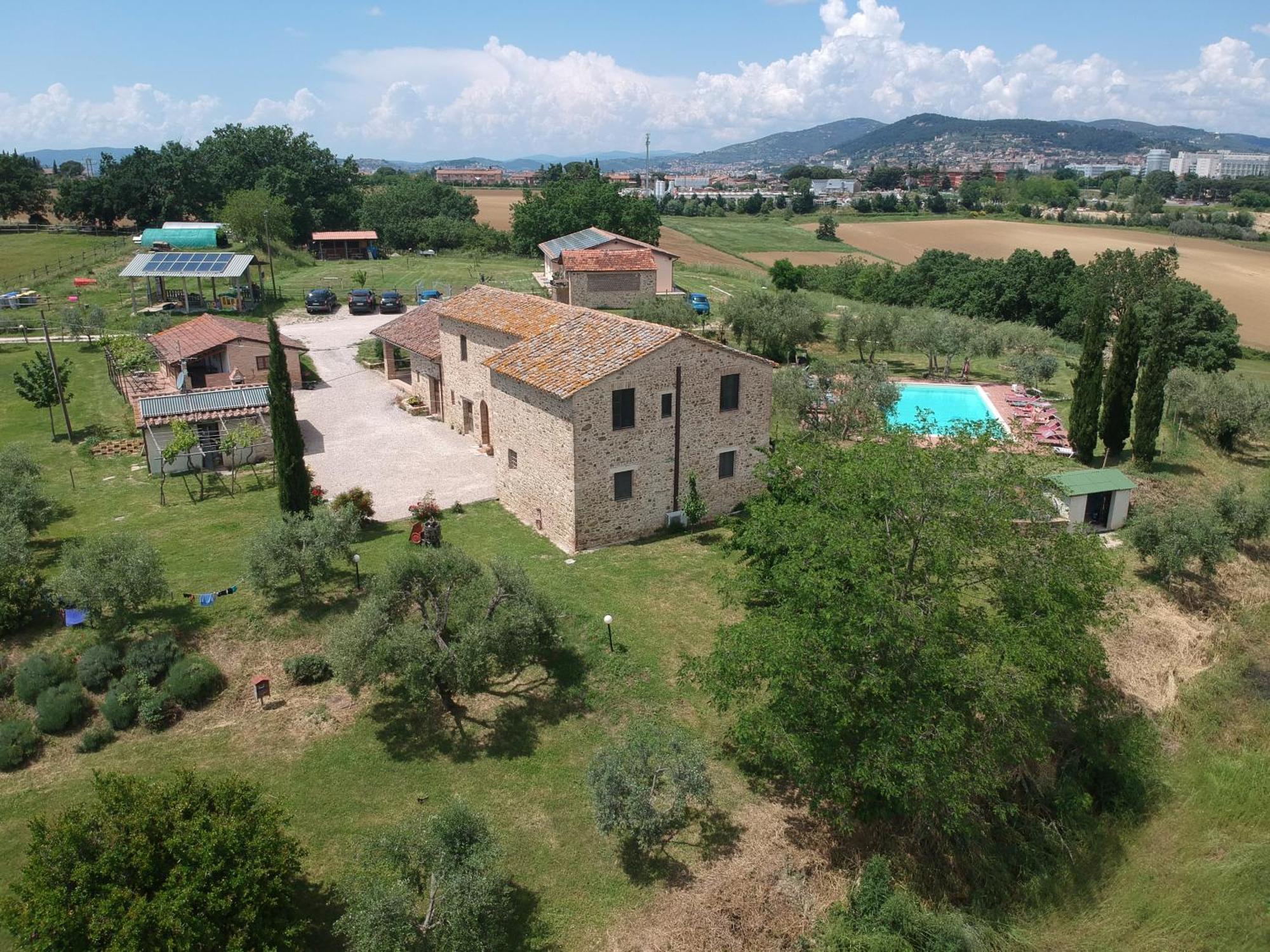 Perugia Farmhouse Buitenkant foto
